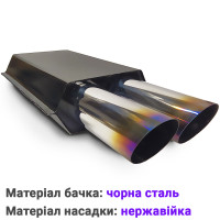 Прямоточний глушник Sport Bass D21V-F