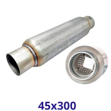 Резонатор AVP 45x300 з дифузором (завуженням)